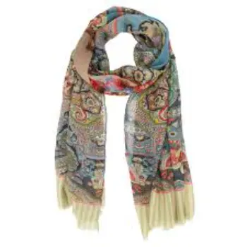 Printed Wool Scarf